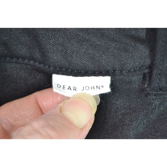 Dear John Women's 32 Audrey Super High Rise Cropped Wide Leg Pants - Picture 14 of 15